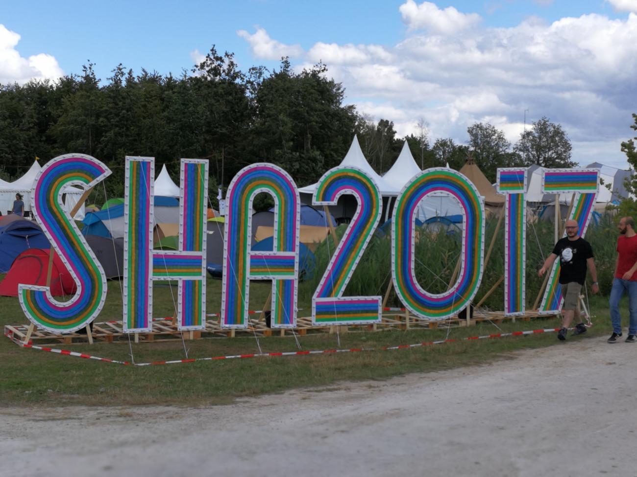 SHA 2017 Schild