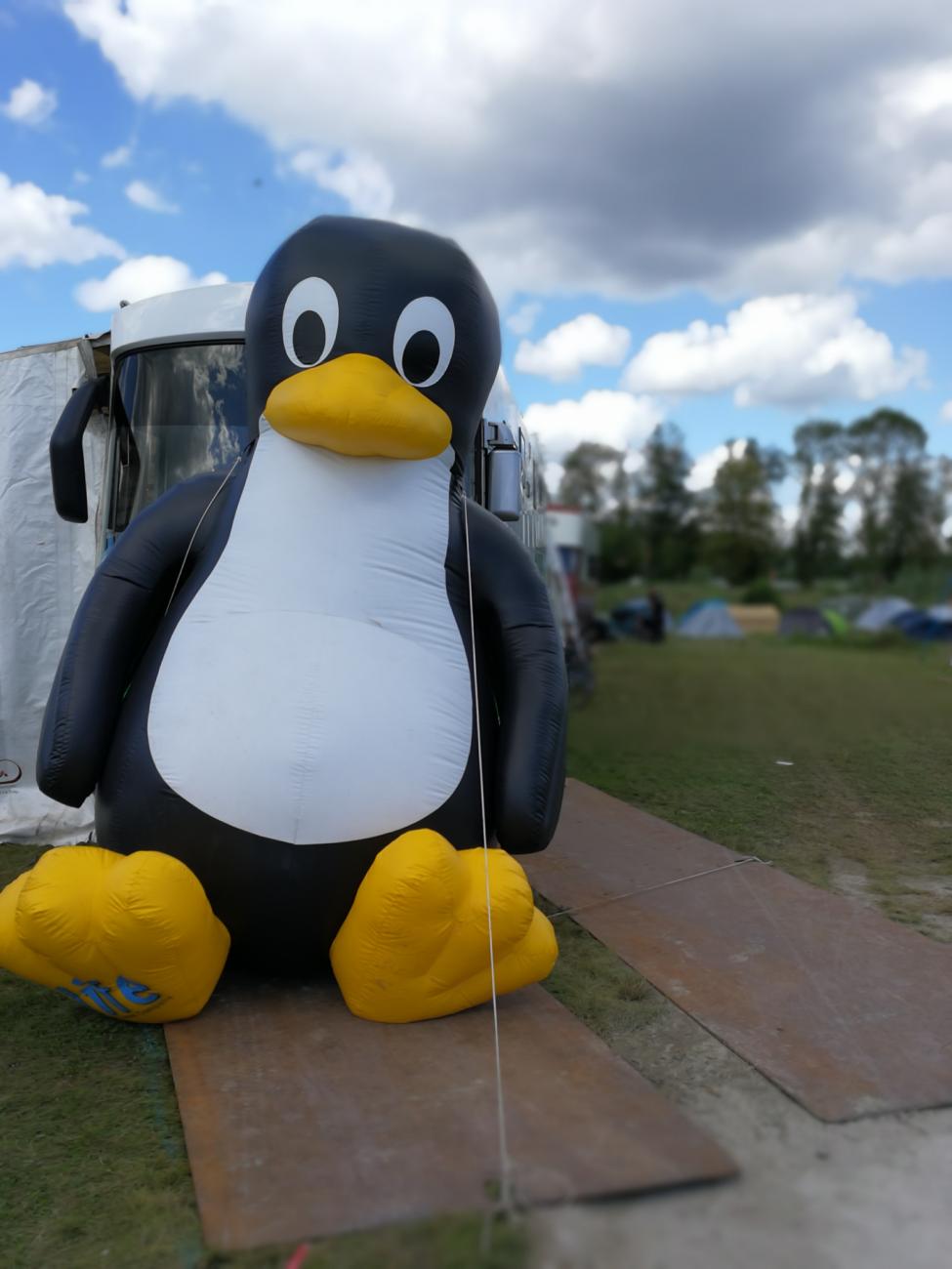 Luftballon Pinguin